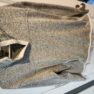 Women's Gray Eddie Bauer Button-Up Sweater